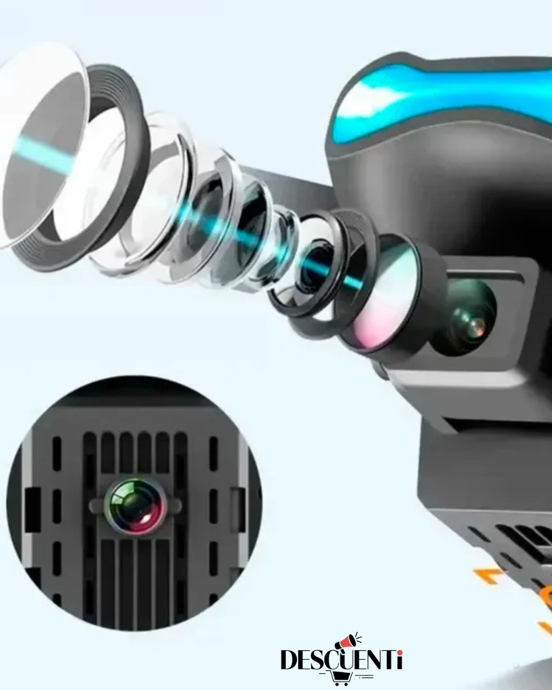 Drone Pro Profesionales Con Cámara