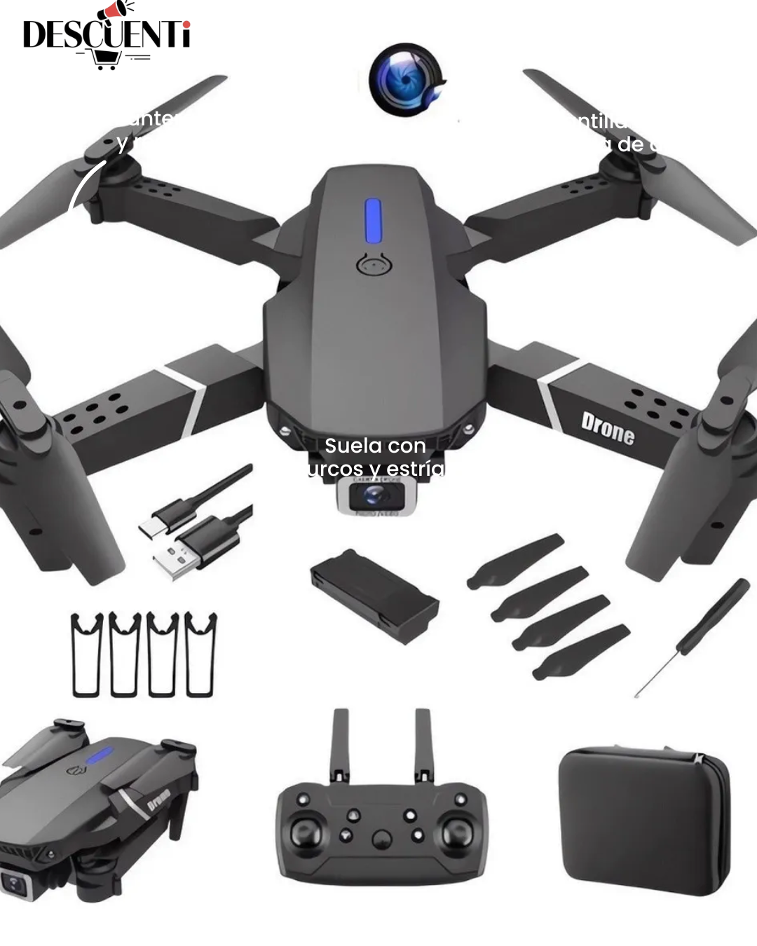 Drone Pro Profesionales  Con Cámara