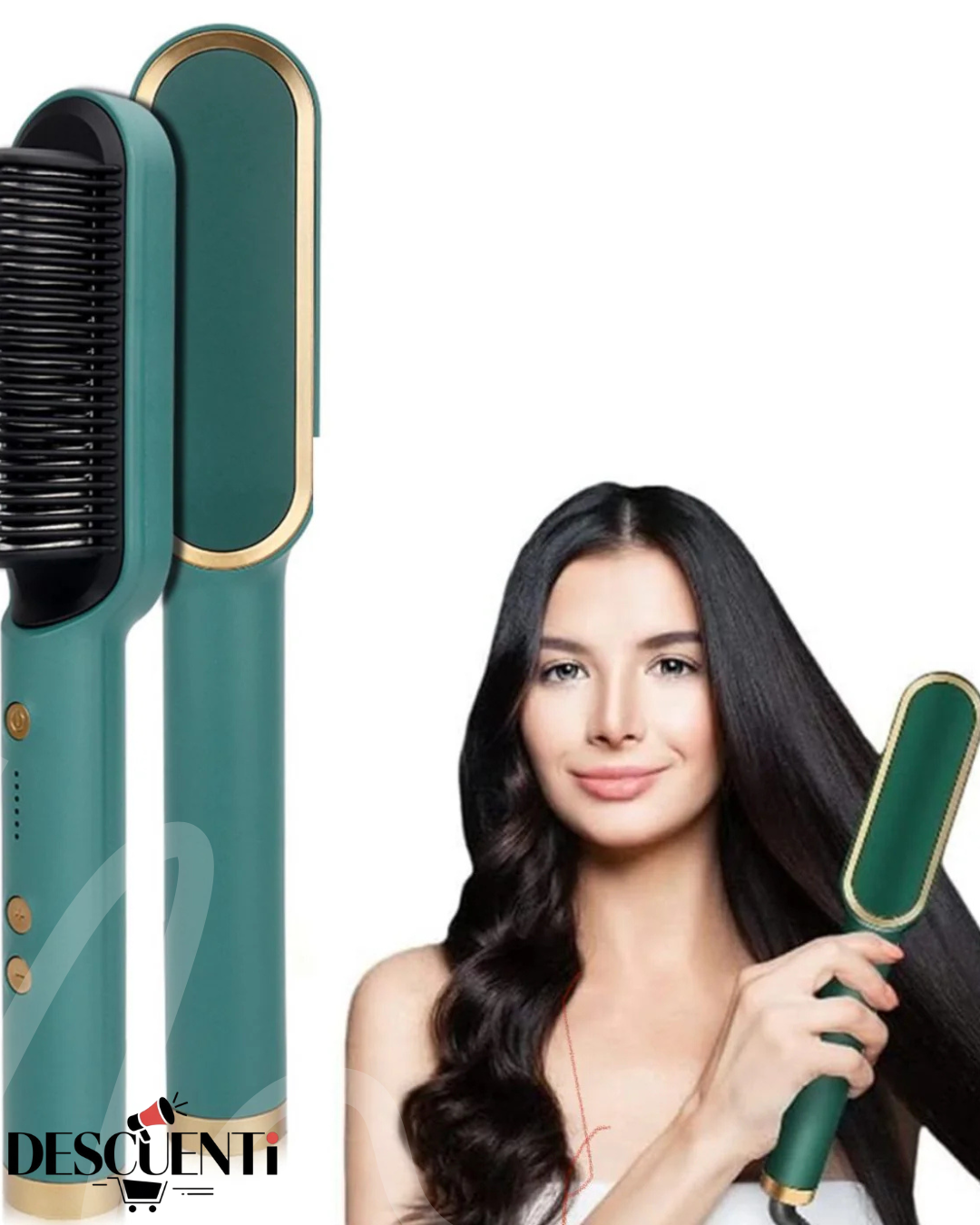 Cepillo Alisador Multifuncional