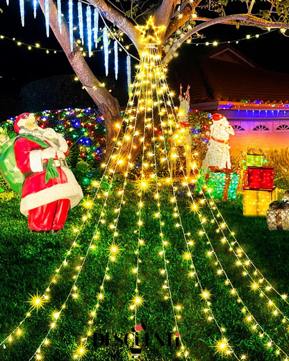 Árbol De Luces Navideñas