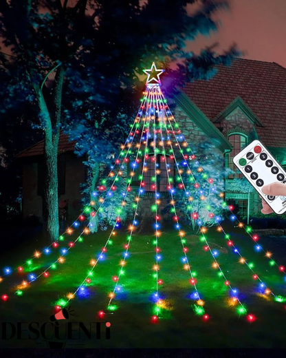 Árbol De Luces Navideñas